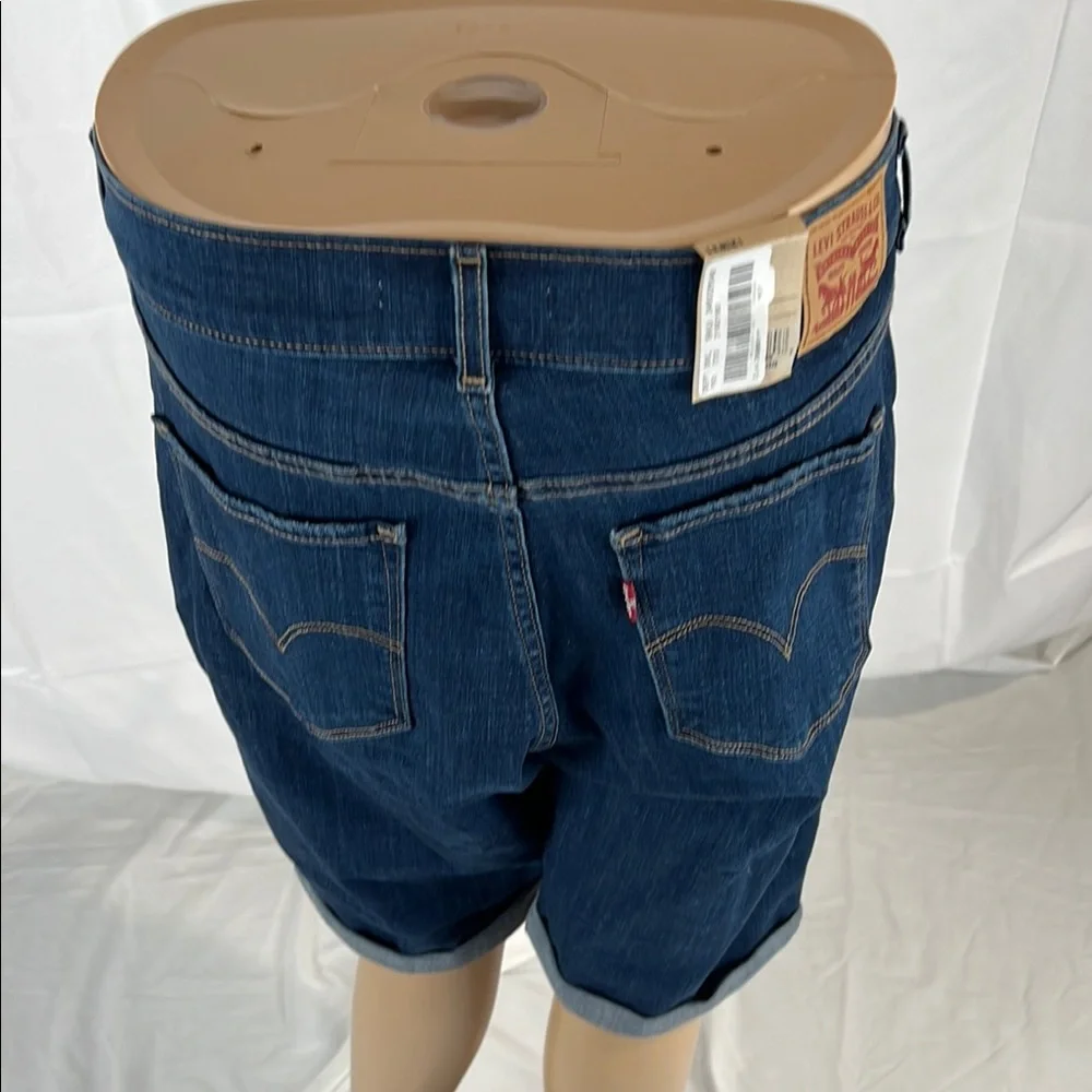 Levi's Blue Denim Shorts - Picture 2 of 3